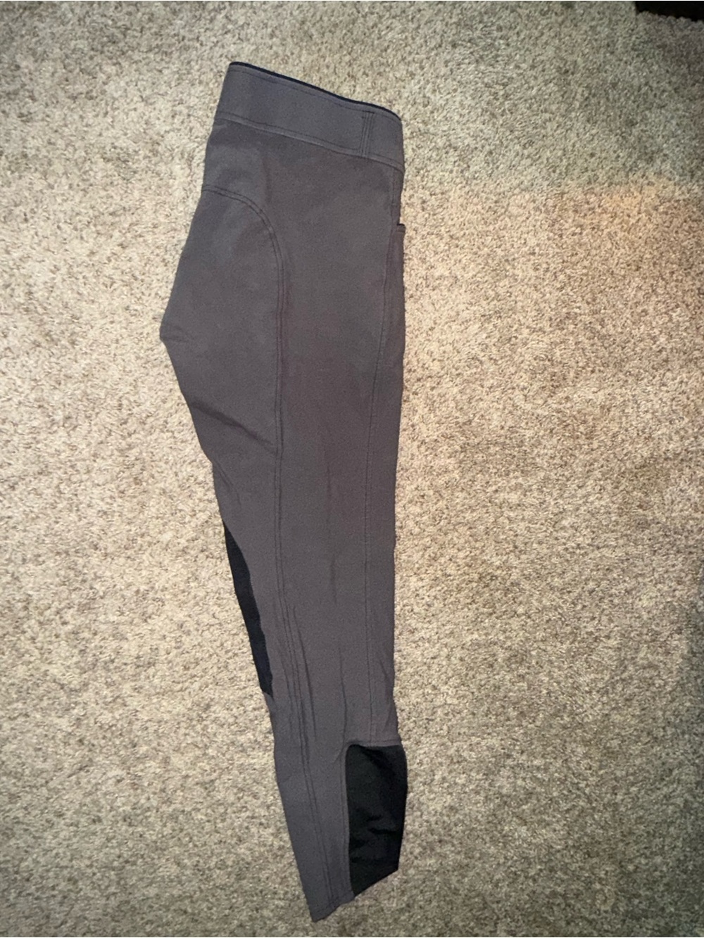 Devon-Aire Gray Knee Patch Breeches 30R